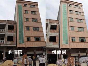 阜阳阜南县倾斜纠正